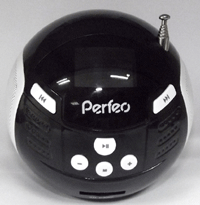 Купить портативную аудиосистему Perfeo Music Ball 6-in-1 PF-MSI32BK в компании "Компьютер+"