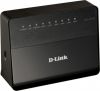 Роутер D-Link DSL-2740U/B1A/T1A, ADSL2+, Wi-Fi 802.11b/g/n (до 300Мбит/с),  антенна встроенная, 1xWAN (RJ-11), 4xLAN, черный, Rtl