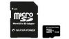 Карта памяти SDMicro (TransFlash) 16GB Silicon Power (Class 10) SD Adapter (SP016GBSTH010V10-SP)