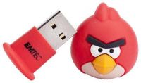 16Gb USB Flash Drive EMTEC Red Birds (красная птица), USB 2.0 купить в Климовске Подольске Москве интернет-магазин Компьютер+ www.cmplus.ru (926) 228-26-48 Климовск, ул. Победы, 4 с доставкой курьером почтой